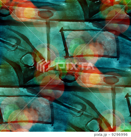 sunlight seamless cubism abstract art Picasso texture blue water 9296996