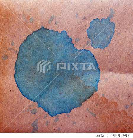 watercolor abstract background blue paint color...のイラスト素材 [9296998] - PIXTA