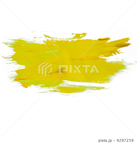 yellow green watercolors spot blotch isolated 9297259