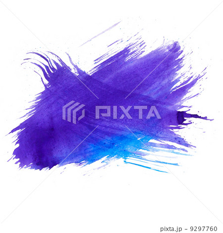 blue watercolors spot blotch isolated 9297760