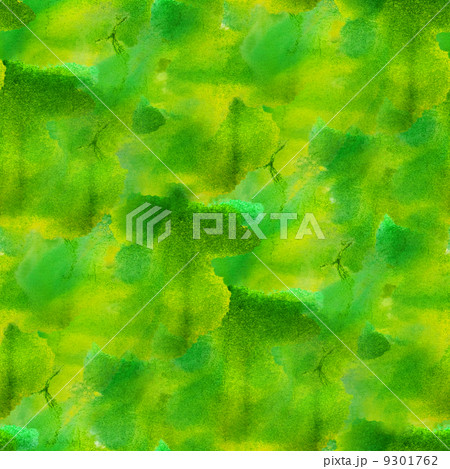 seamless yellow green art macro texture watercolors background 9301762