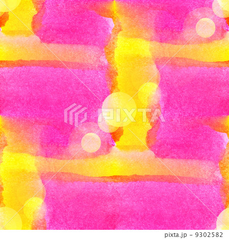 sun glare watercolor pink yellow on white for your design 9302582