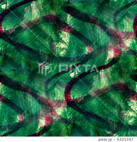 green seamless cubism abstract, art Picasso texture watercolor w 9303397