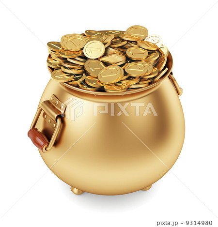 pot of gold coins pot of gold coins 9314980