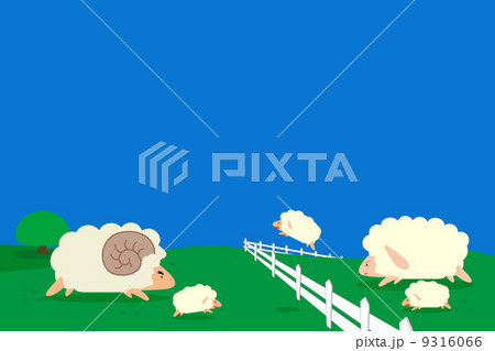 羊のイラスト 9316066
