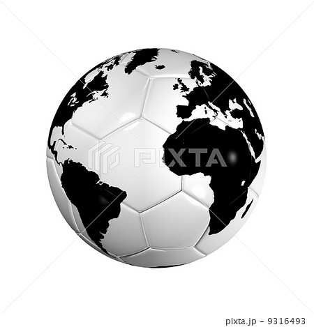 Soccer football ball World globe Soccer football ball World globe 9316493