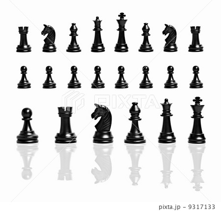 Chess figures isolated Chess figures isolated 9317133