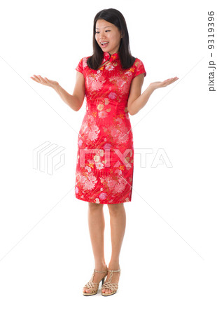 asian female celebrating chinese new year asian female celebrating chinese new year 9319396