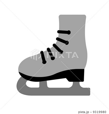スケート靴のイラスト素材 9319980 Pixta