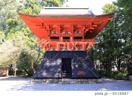 高知市一宮、土佐一ノ宮「土佐神社」の「鼓楼（国重文）」 9319987