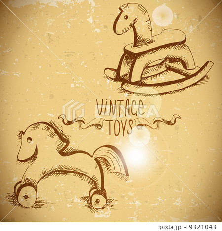 Wooden Rocking Horses 9321043