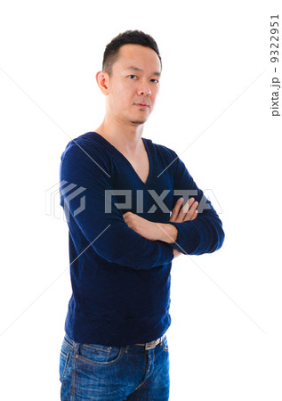 angry looking Attractive Asian young man angry looking Attractive Asian young man 9322951