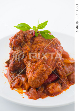 curry chicken rendang cooked in indian style with spicy sauce an curry chicken rendang cooked in indian style with spicy sauce an 9324991