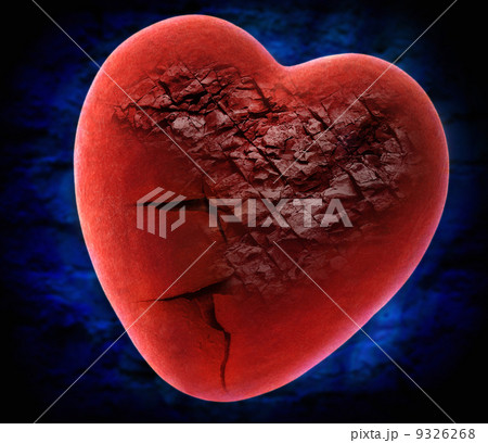 Red broken heart 9326268