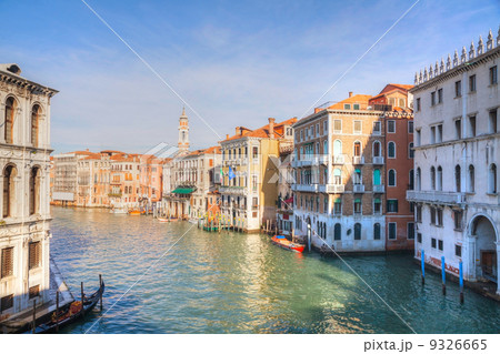 View to Grand Canal in Venice, Italy 9326665