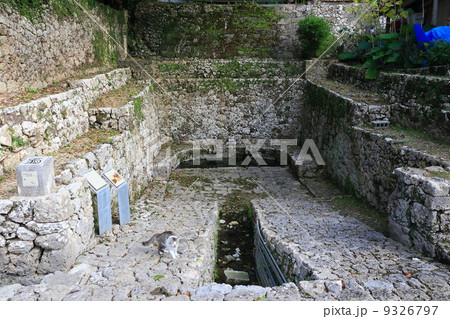 首里の金城大樋川 9326797