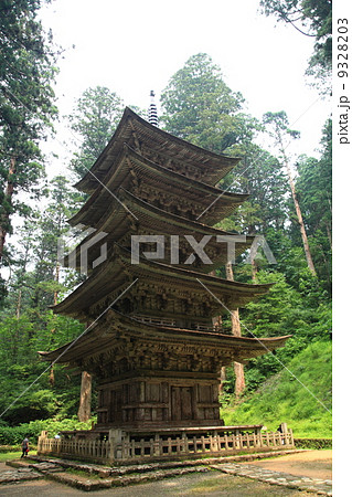 羽黒山　五重塔 9328203