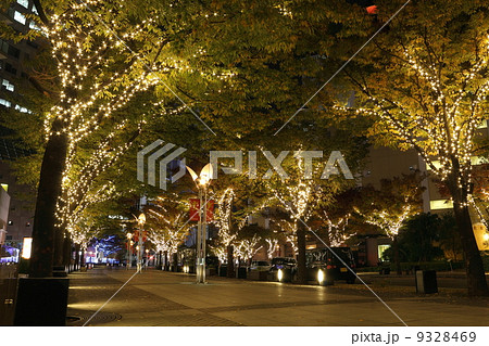 神戸ガス燈通りの写真素材