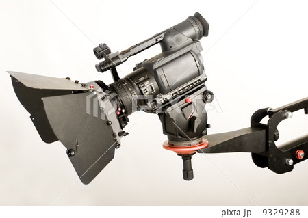 hd camcorder on crane hd camcorder on crane 9329288