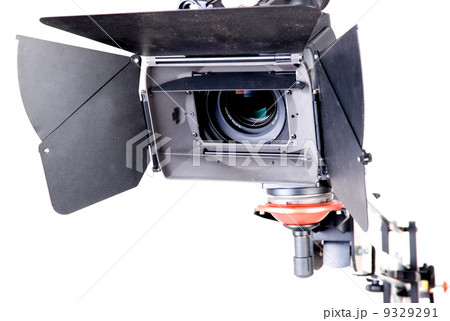 hd camcorder on crane 9329291