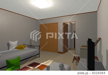 ワンルームの賃貸物件 9329364