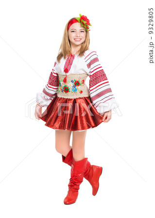 Happy little girl 9329805