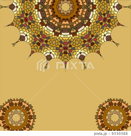 Lace floral colorful ethnic ornament Lace floral colorful ethnic ornament 9330388