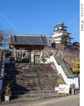 掛川城と城門 9331370