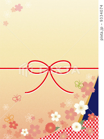 和 色紙 桜 蝶 結び 和 色紙 桜 蝶 結び 9334074