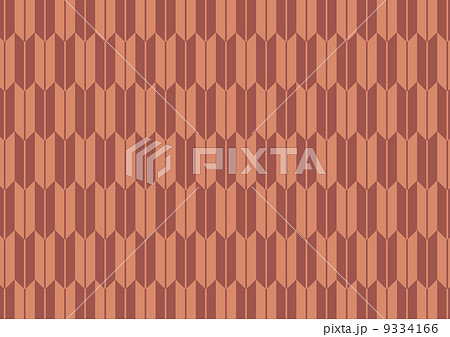 矢絣　小豆色 9334166