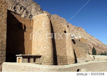 エジプト世界遺産 聖カタリナ修道院地域の写真素材