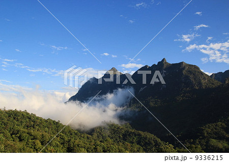 Mountain range in Chiang Mai, Thailand ( Doi Luang, Chiang Dao, Mountain range in Chiang Mai, Thailand ( Doi Luang, Chiang Dao, 9336215