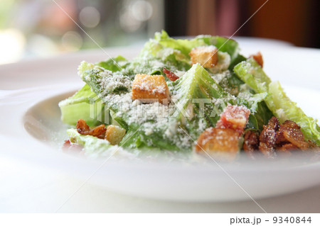 Caesar salad in close up 9340844