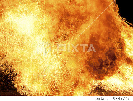Burning fire 9345777