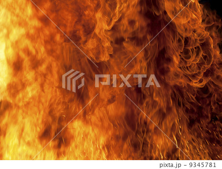 Burning fire 9345781