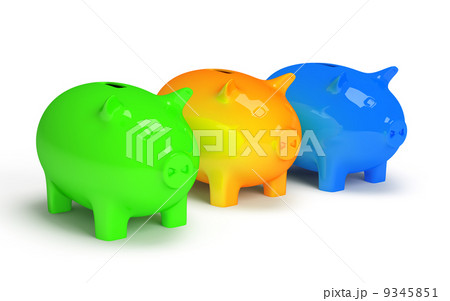 Piggy bank isolated on white background Piggy bank isolated on white background 9345851