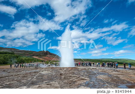 Strokkur geyser, Iceland 9345944
