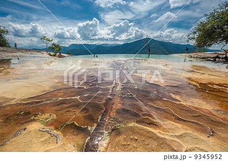 Hierve el Agua, natural rock formations in the Mexican state of 9345952