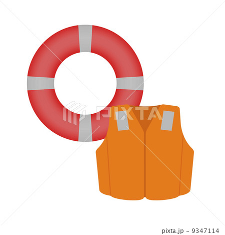 救命胴衣と浮き袋 9347114