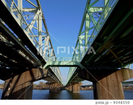 常磐線の鉄橋 常磐線の鉄橋 9348350