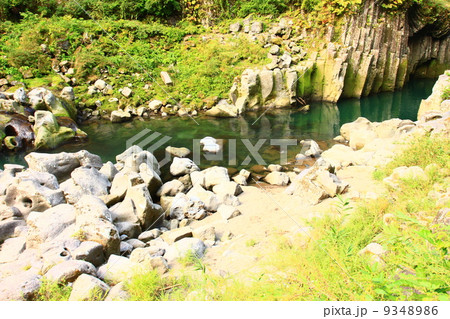 高千穂峡　槍飛 9348986