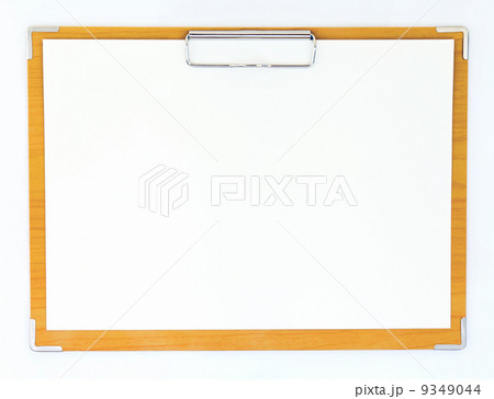 木目調クリップボード（白紙付き） 9349044