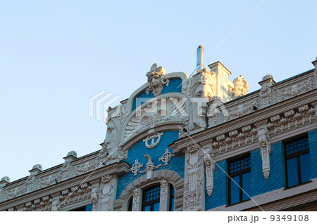 アール・ヌーボー装飾（ラトビア・リガ） 9349108