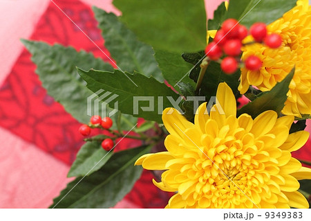 お正月の花 9349383