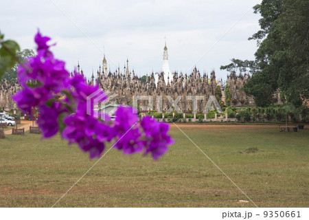 ミャンマーのカックー遺跡 9350661