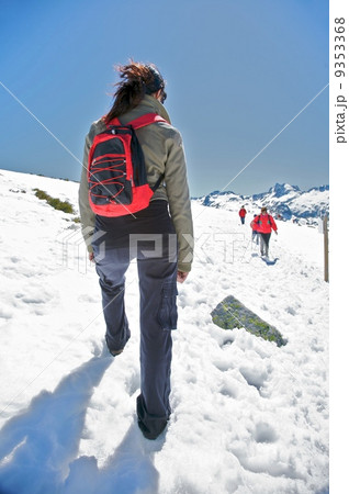 waiting to go on trekking waiting to go on trekking 9353368