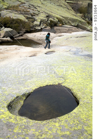 puddle and woman 9353664