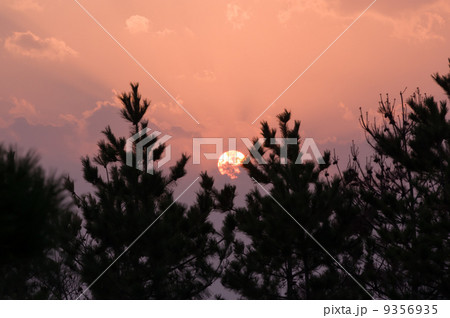 燧灘の夕景 燧灘の夕景 9356935