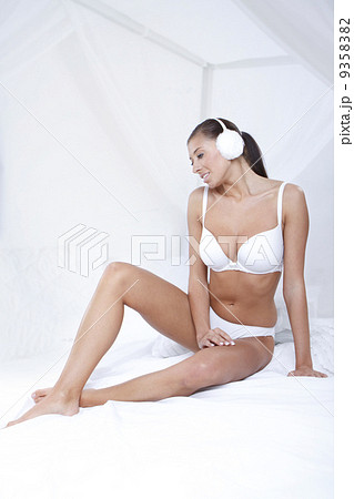 sexy woman on bed 9358382