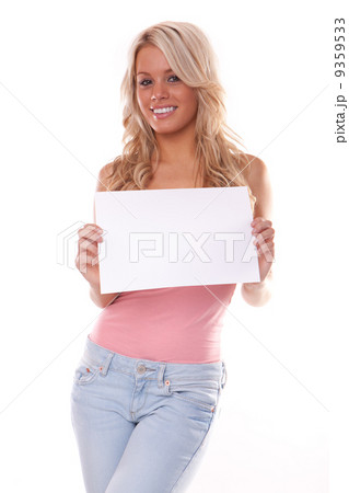 Happy young woman 9359533